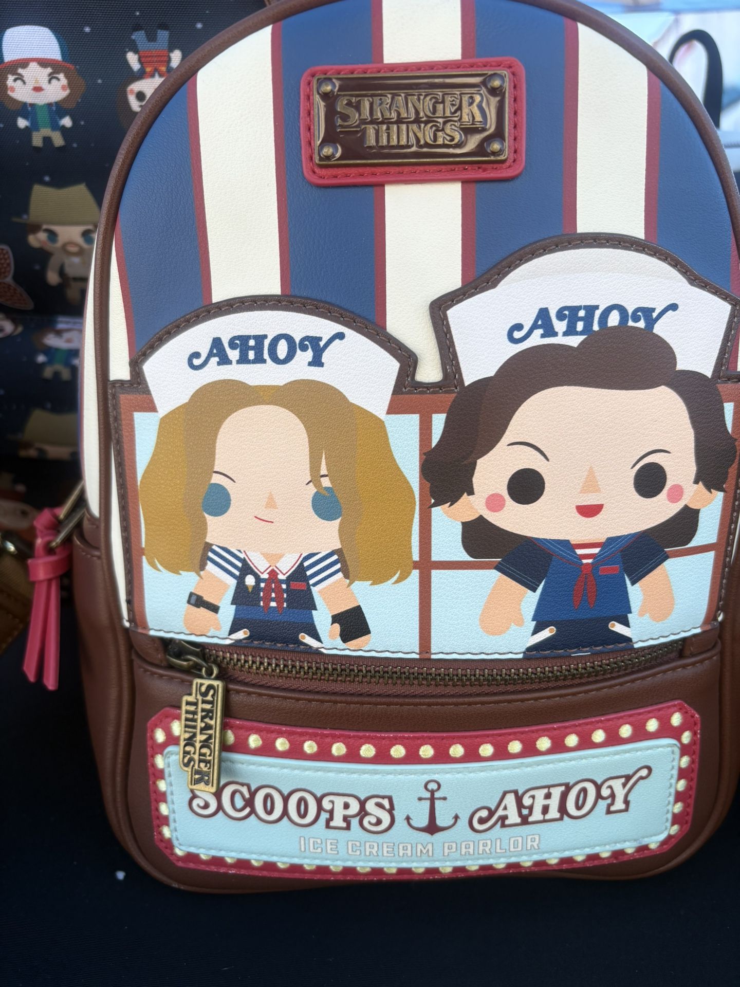 Stranger Things Mini Backpack Scoops Ahoy