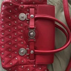 Versace Red Bag