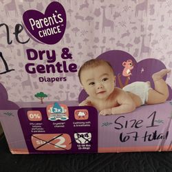 Size 1 Diapers 