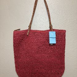 Red Beach Bag 