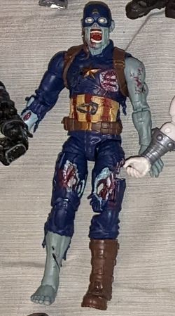 Hasbro Marvel Legends Disney+ What If…? Watcher Wave Zombie Captain America