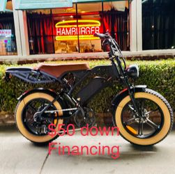⚡️ JUNE BLOOM SALE: Smooth Rider 2 Passenger electric bike E-Bike - $50 Down & No Credit Check! 🚴‍♂️