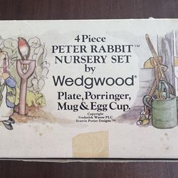 Wedgwood Beatrix Potter Peter Rabbit 4pce