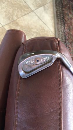 Ping Eye2 Beryllium RH 1 iron steel shaft Golf Pride Grip