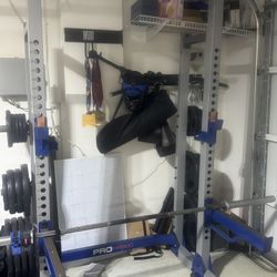 All In One Half Rack Squat Rack 