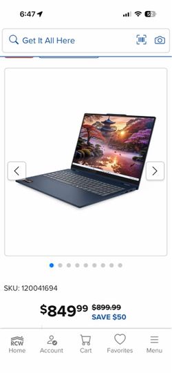 Brand New Lenovo IdeaPad 5 2-in-1 16AKP10/Ryzen AI 7/1TB storage/16gb ram/model 83KU0013US/360 flip convertible touchscreen with Pen/cosmic blue/ Wind