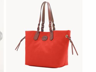 Donkey & Bourke Light Weight Red Tote Purse