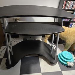 Desk W/Keyboard Tray...w/Office Chair