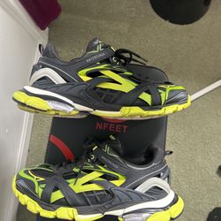 Balenciaga Track 2.0 BLACK YELLOW GREEN
