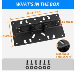 New-Engine Lift Plate 1.5 Engine Lift Plate Hoist Moter Engine Lift X004P9LDN Bracket Carb Carburetor Hoist for LS Engine for Chevy Ford SBC BBC