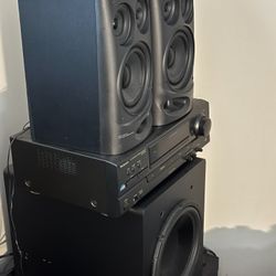 Surround Sound System With Subwoofer 