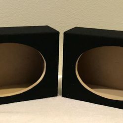 New 6x9” inch Car Audio Speaker Boxes for 6x9’s (pair) 🔊🔥