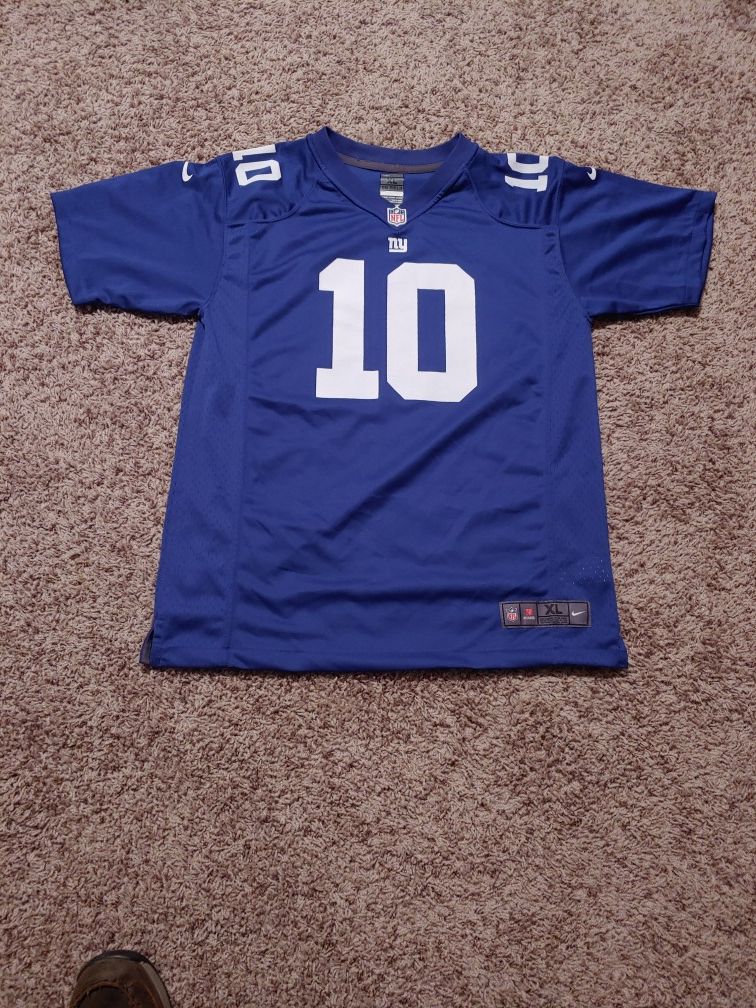 Eli Manning NY Giants Football Jersey Youth Size XL