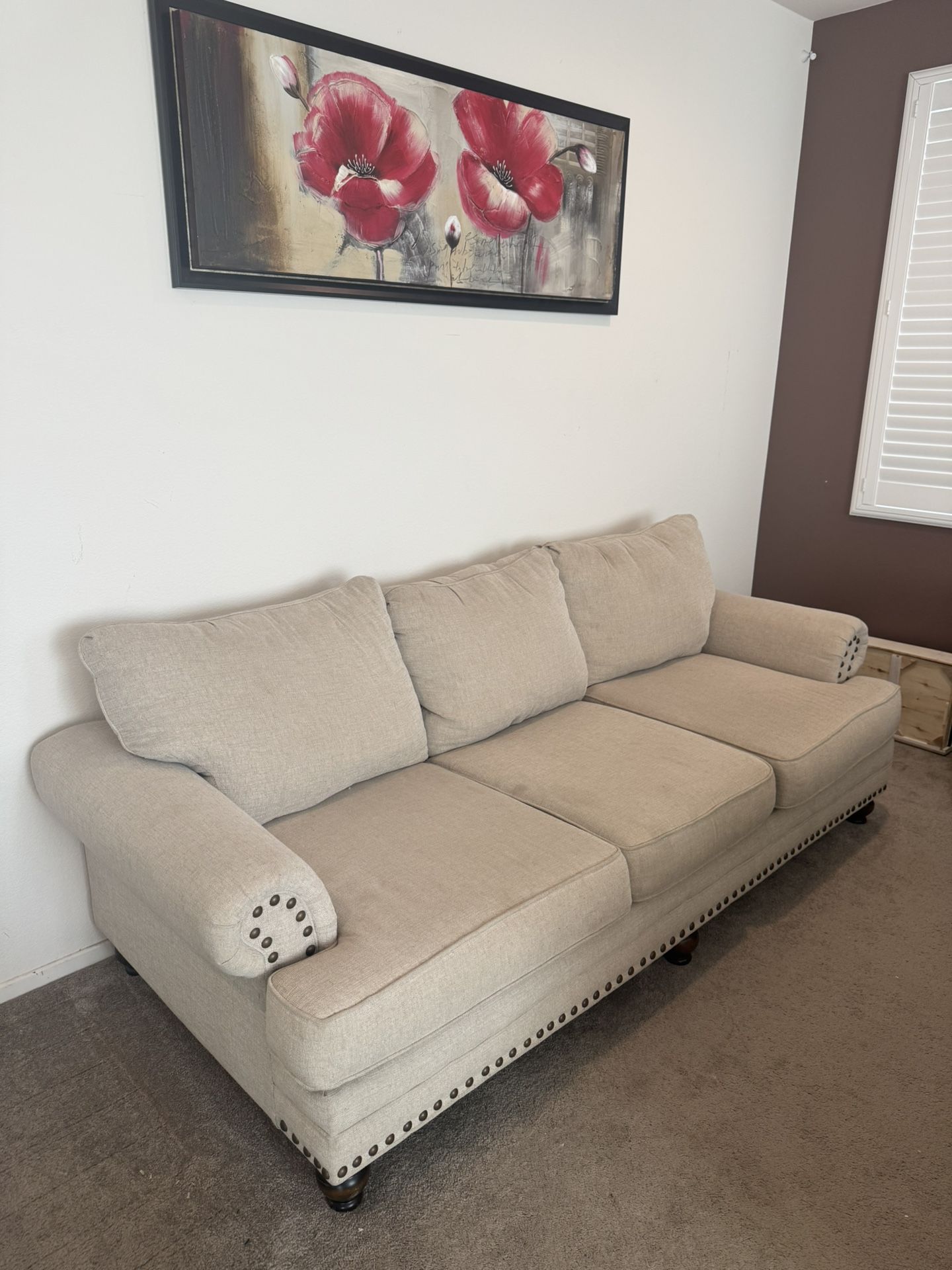 Two-Piece Set (Couch With Match Oversize Chair)