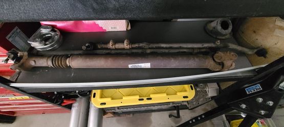 Factory TJ Front Drive Shaft And Steering