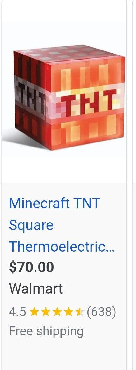 Minecraft Mini Fridge Red TNT