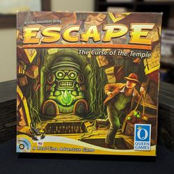Escape Curse Of The Temple Board Game - $15