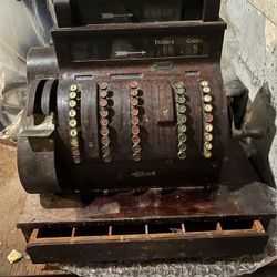 1923 National Cash Register - Model 852 - 25" w- 16.25" d x 24" h 