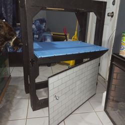 Homemade Fish Tank Stand 