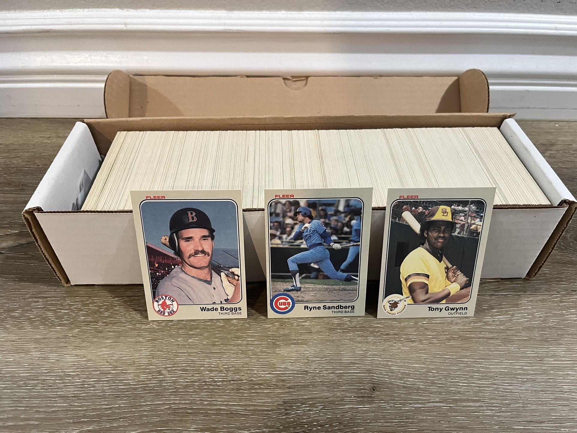 1983 Fleer Baseball Complete Set 1-660