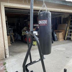 Punching Bag and Stand