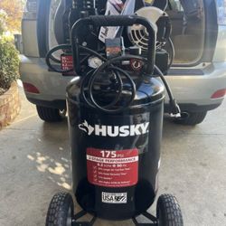 Husky 30 Gal. 175 PSI Oil Lubed Belt Drive Portable Vertical Electric