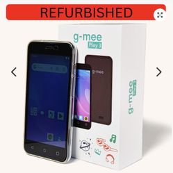 REFURBISHED G-Mee Play 3-Smartplayer (not a Smartphone) for Kids- ‘Android iPod’, Mp3 Player with Bluetooth and WiFi, Spotify Player, Music Player, mp