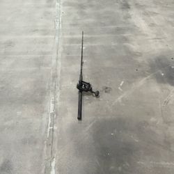 6ft Custom Black Deep Sea Fishing Rod And Reel