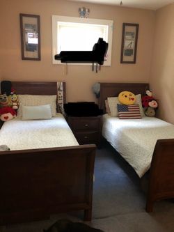 Twin wooden bed frames