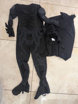 Batman Dark Knight Costume with Mask & Cape – Size Medium
