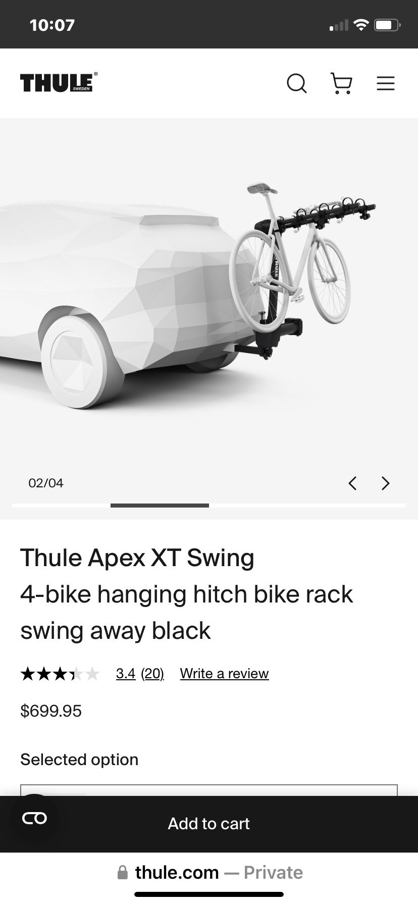 Thule - Hitch Bike Rack