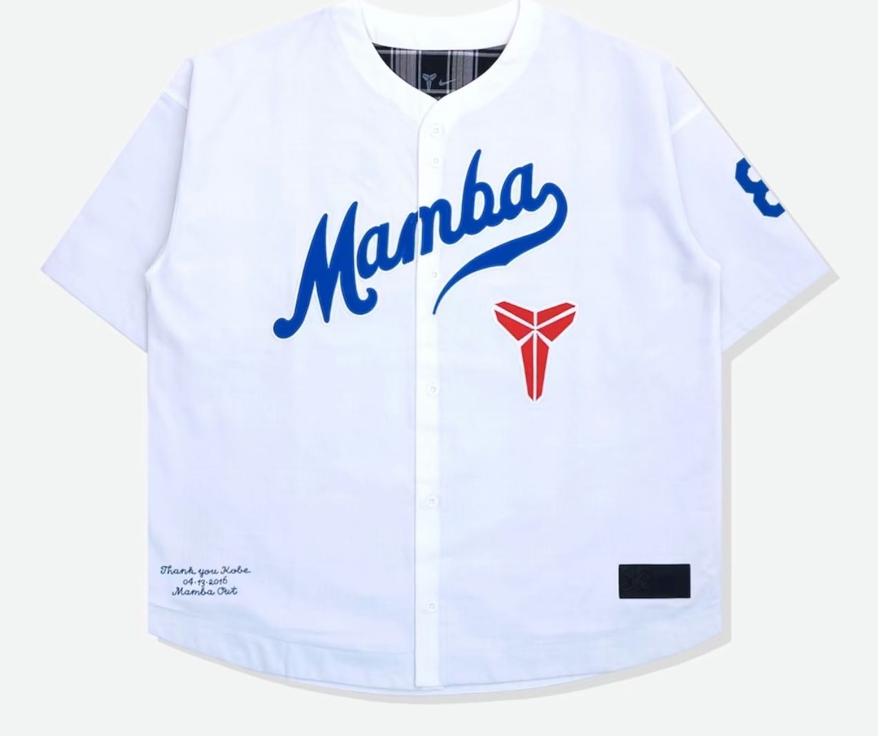 Kobe Dodgers Jersey (in Hand) Medium