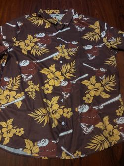 San Diego padres Hawaiian shirt 👕 size XL adult