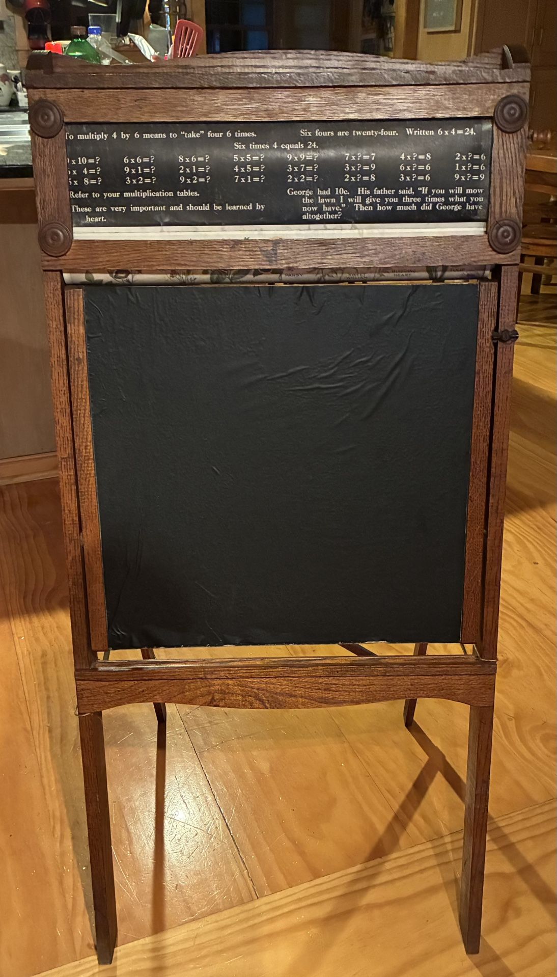 Vintage 1913 Lewis E. Myers Chautauqua Industrial Art Desk 