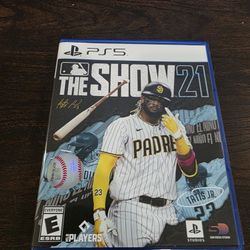 Playstation PS5 The Show 21 Baseball Video Game
