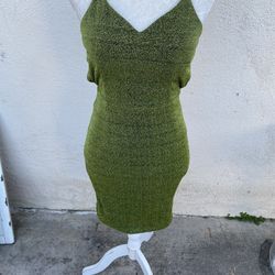 Green Fitted Dress