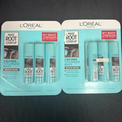 L’Oréal Paris Magic Root Cover Up Spray (Medium Brown – 3 Pack)