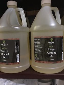 Sweet Almond Oil by Nature’s Oil, 7.5# container.