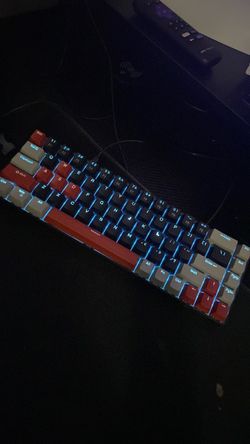 Blue Light Up Mageege key board