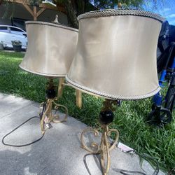 Set Of Two Lamps