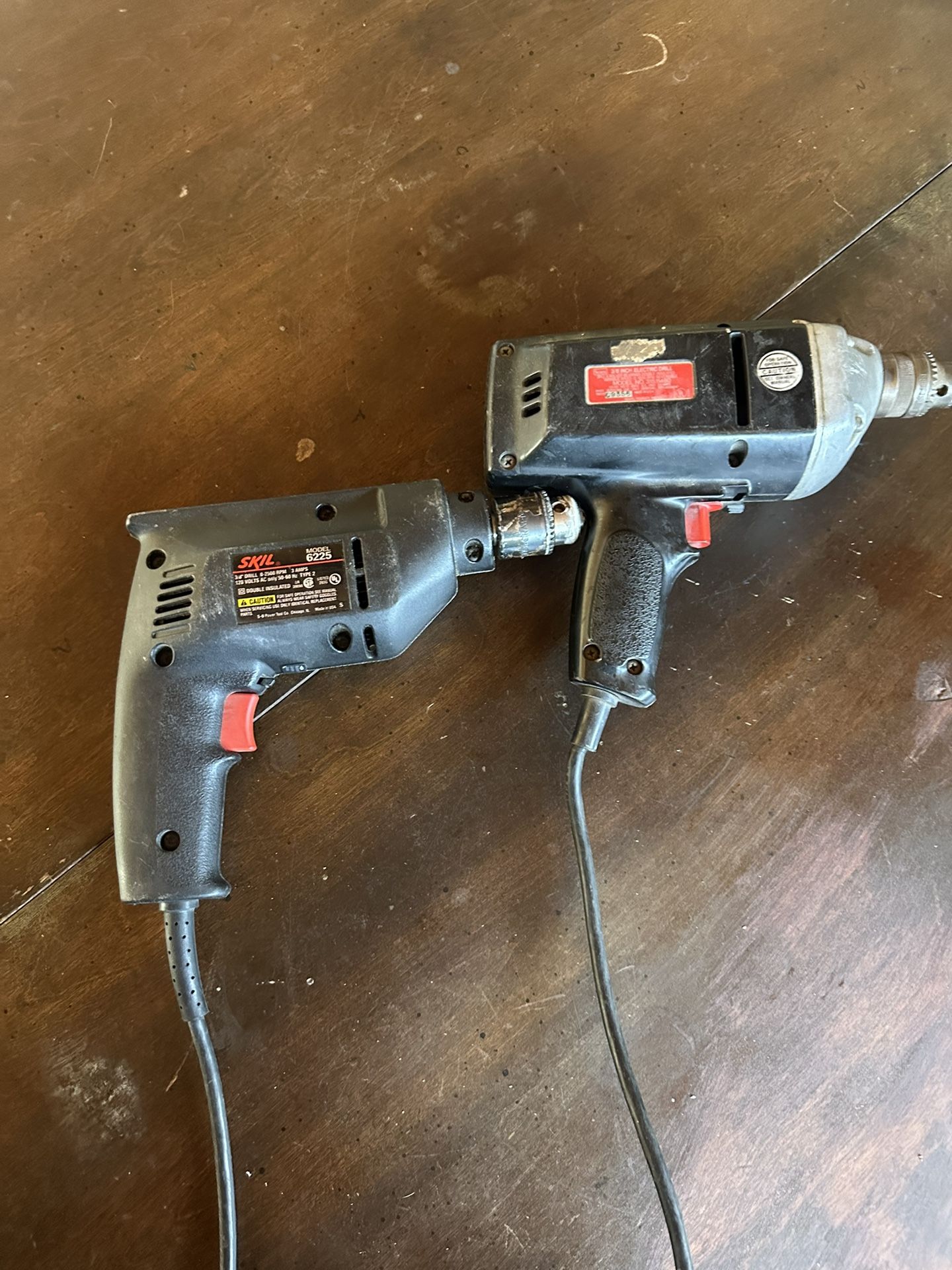 Craftsman Sears 3/8 Electric Drill Skil Model 6225 3/8 Drill