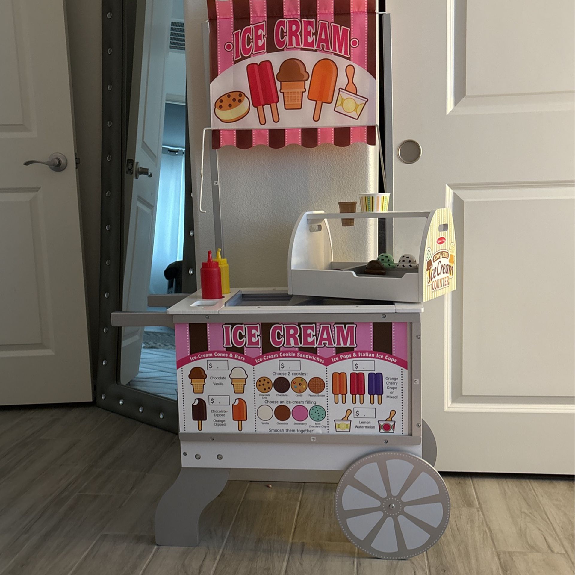 Kids Ice Cream Cart