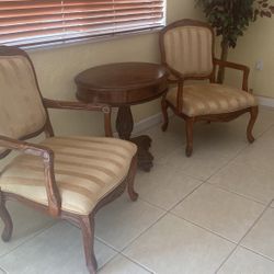 Armchairs and Table
