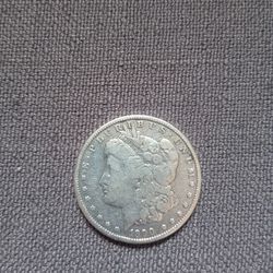 1890 morgan silver dollar o