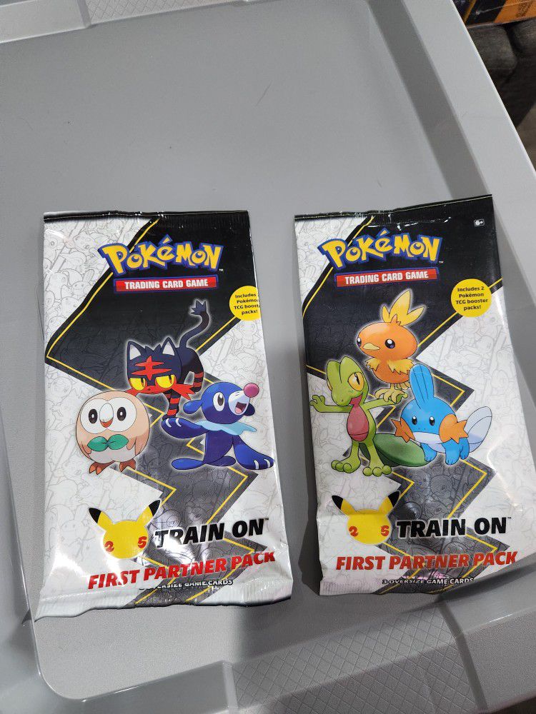 Pokemon First Partner Packs