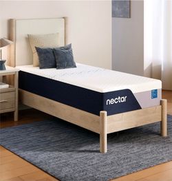 Nectar 12" twin memory foam mattress