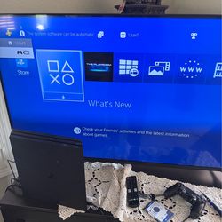 PS4 pro console 1tb storage