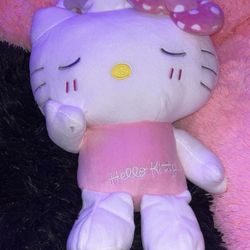 Sanrio Hello Kitty Sleeping Stuffed Animal Plush Toy