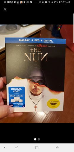 The nun blu ray dvd combo brand new sealed with slip cover
