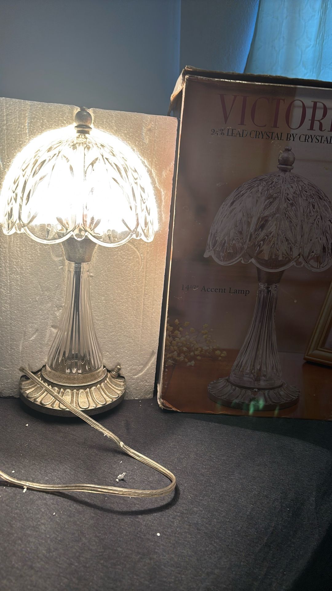 Vintage Victoria Lead Crystal 